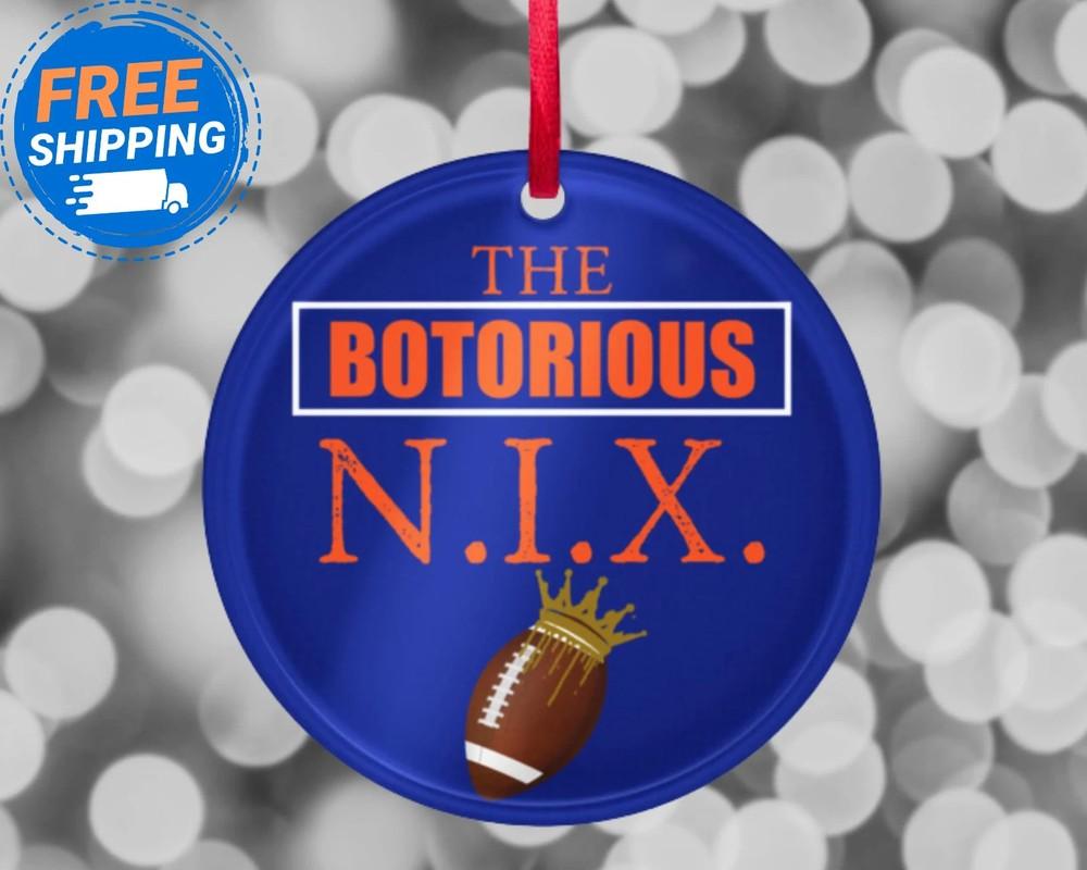 Nix Ornament Botorius NIX Bo Knows Mile High Christmas Denver Football Broncos Unisex T-Shirt XXL