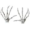 Halloween Skeleton Hands Realistic Plastic Skeleton Human Hands Model for Halloween Themed Party Decoration