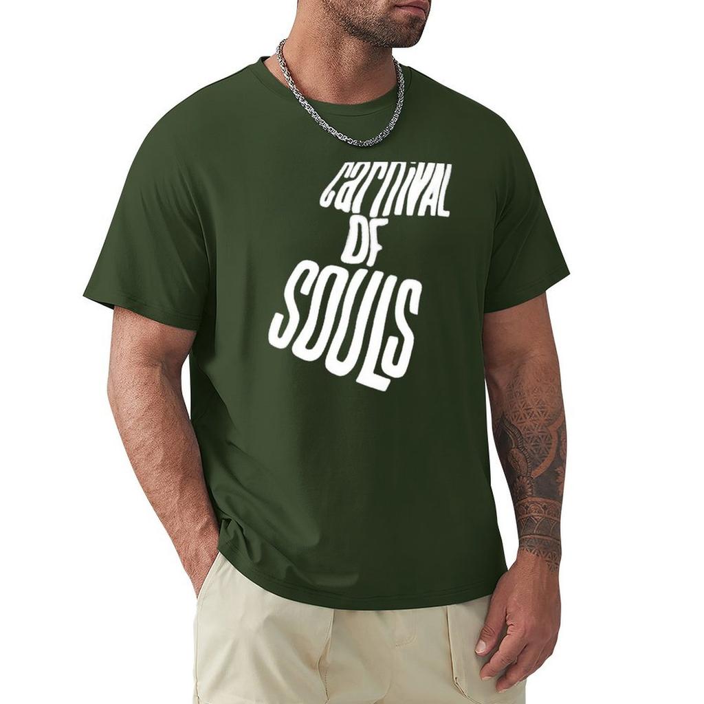 Carnival Of Souls Title T-Shirt Vintage T Shirts Baggy Shirts Graphic T Shirt Vintage Mens Plain T Shirts