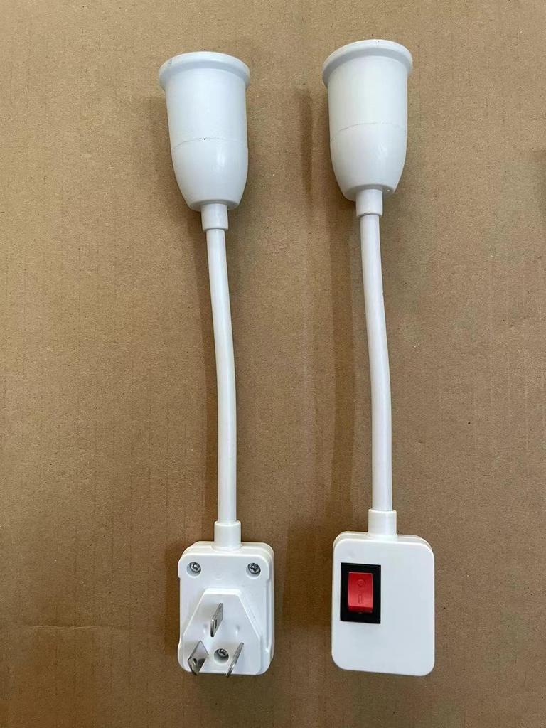 E27 Universal Flexible Extension LED Lamp Holder Converter