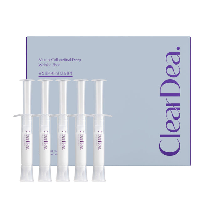 ClearDea Mucin Collanetinal Deep Wrinkle Shot 4ml*5SZT.