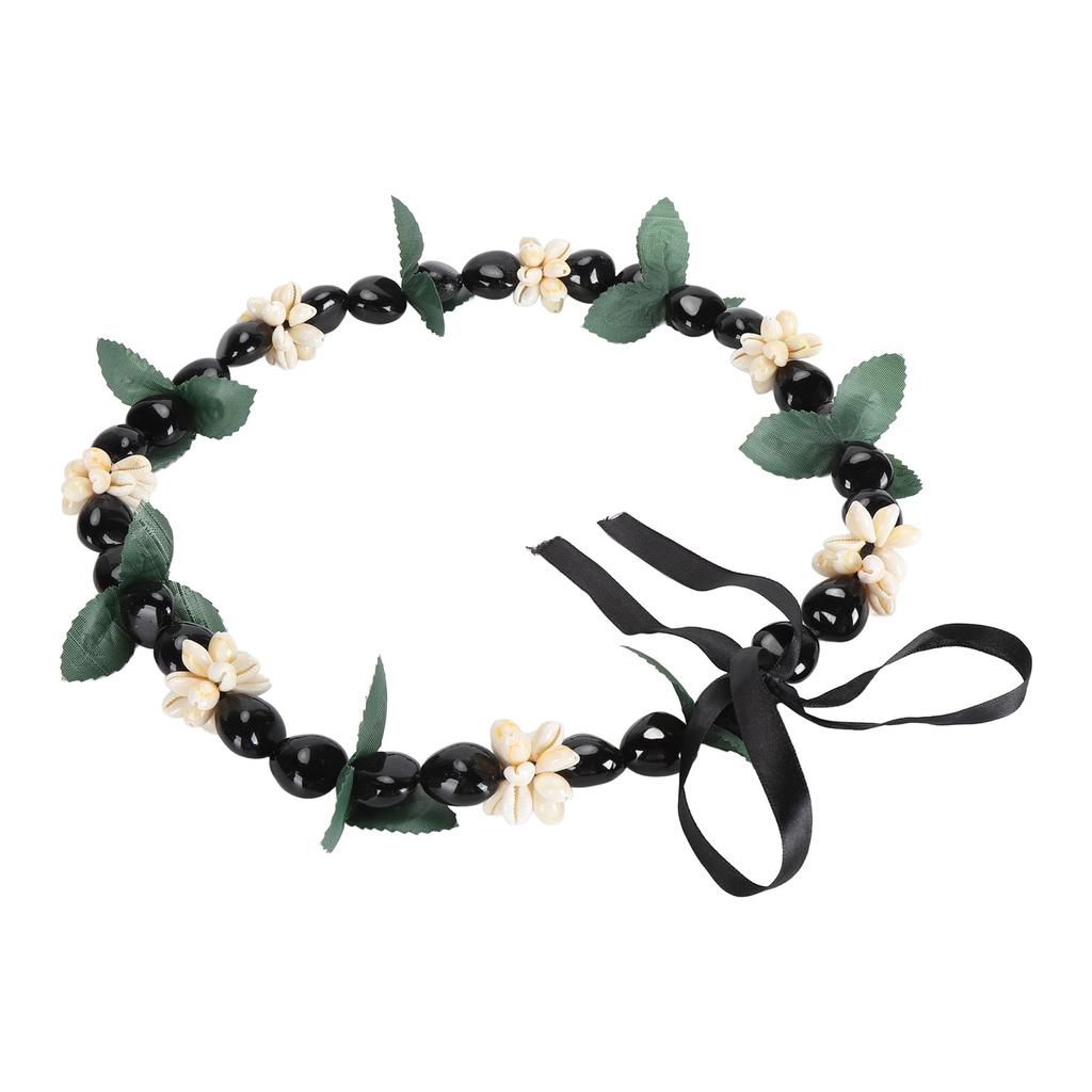 Kukui Nöt Lei Halsband Elegant Modernt Handgjort Studentexamen   Kukui Nöt Lei Halsband för Studentexamen   Fest