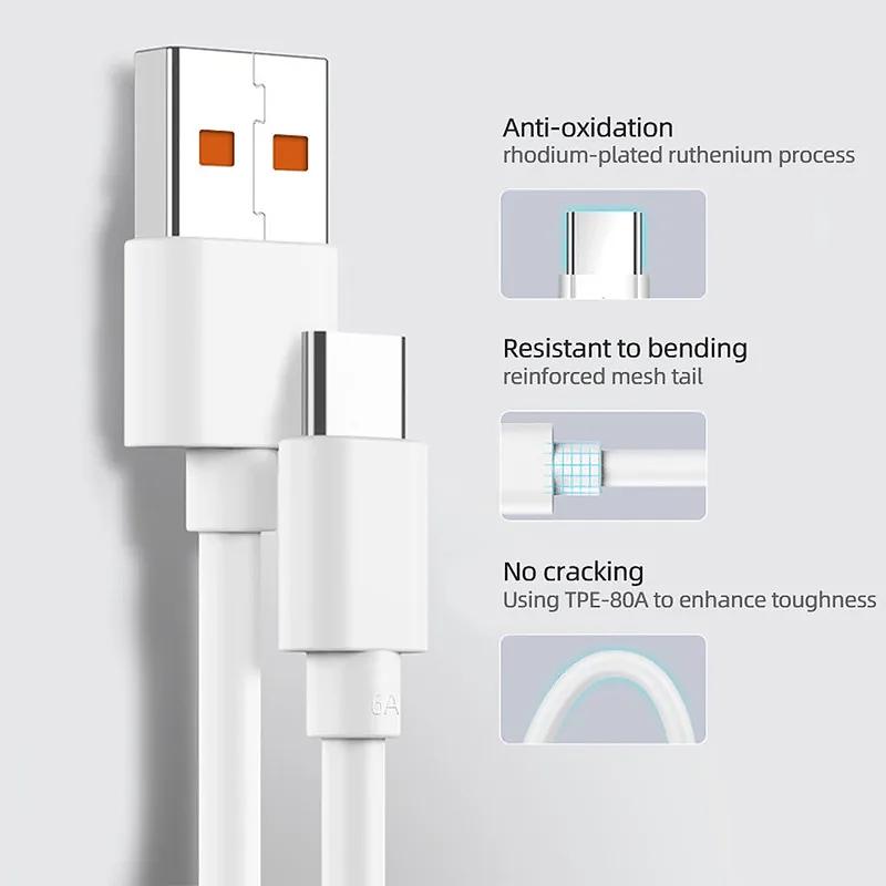 Ultra-long Type-C Charging Cable Is Suitable for Monitoring the Driving Recorder Printer USB Extended Power Cord 3M 5M 10M