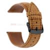 Lizard Grain Genuine Cowhide Watch Strap Waterproof Quick Release Leather Band 16/18mm 20mm 22mm Universal Replacement Wristband