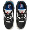 New Jordan Air Jordan 3 Anti Slip Wear Resistant Mid Top Children's Basketball Shoes Black Gray Unisex IB8968-004