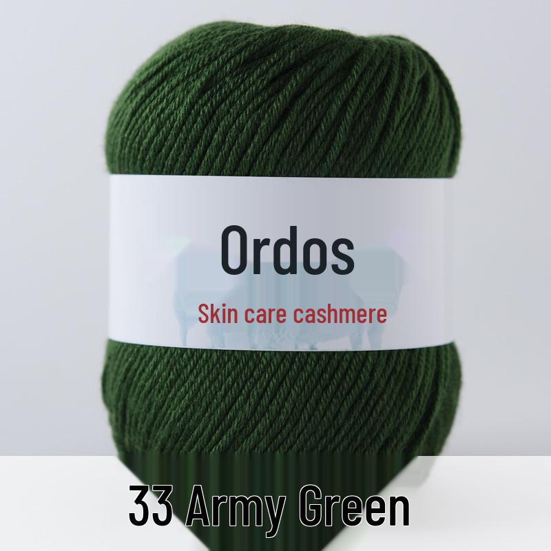 Genuine Baby Cashmere Yarn: Hand-Knitted Scarf for Infants & Toddlers, Medium Thick Milk Cotton for Crochet.