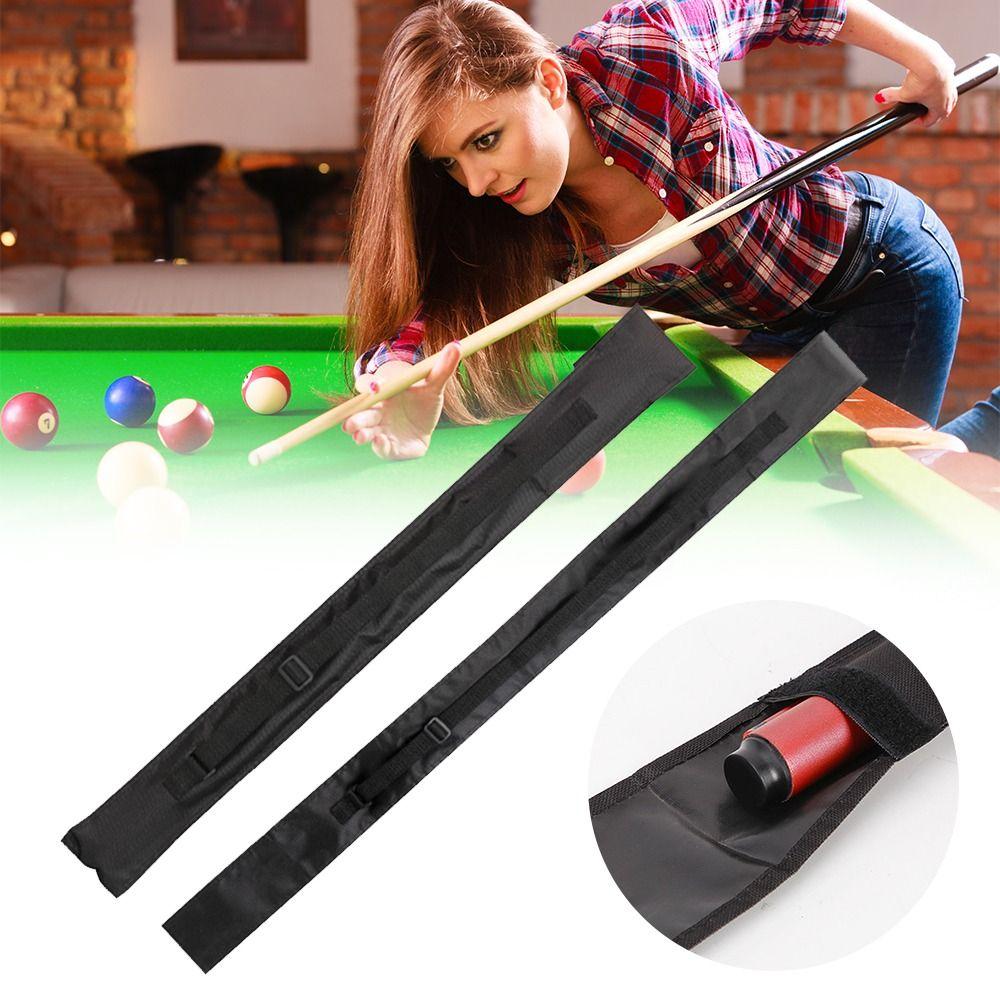 Foldable Billiard Cue Storage Bag Adjustable Billiard Cue Dust Cover for Billiard Accessories