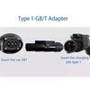 Type 1 To GBT Adapter High Quality 32A 1P/ This Adapter Use To Charge GBT Electric Car Charger On J1772 Type 1 EV Chargers-A99D