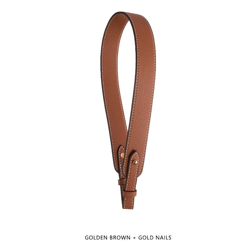3.3cm 2.6cm Wide Genuine Leather Shoulder Bag Straps Replacement Cowhide Crossbody Strap for Handbag Handle Belt Purse Accessory