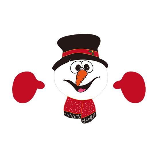 Christmas Fence Ornaments Wooden Peeking Santa Yard Decor Weatherproof Indoor Outdoor Decoration for Lawn Garden Fence