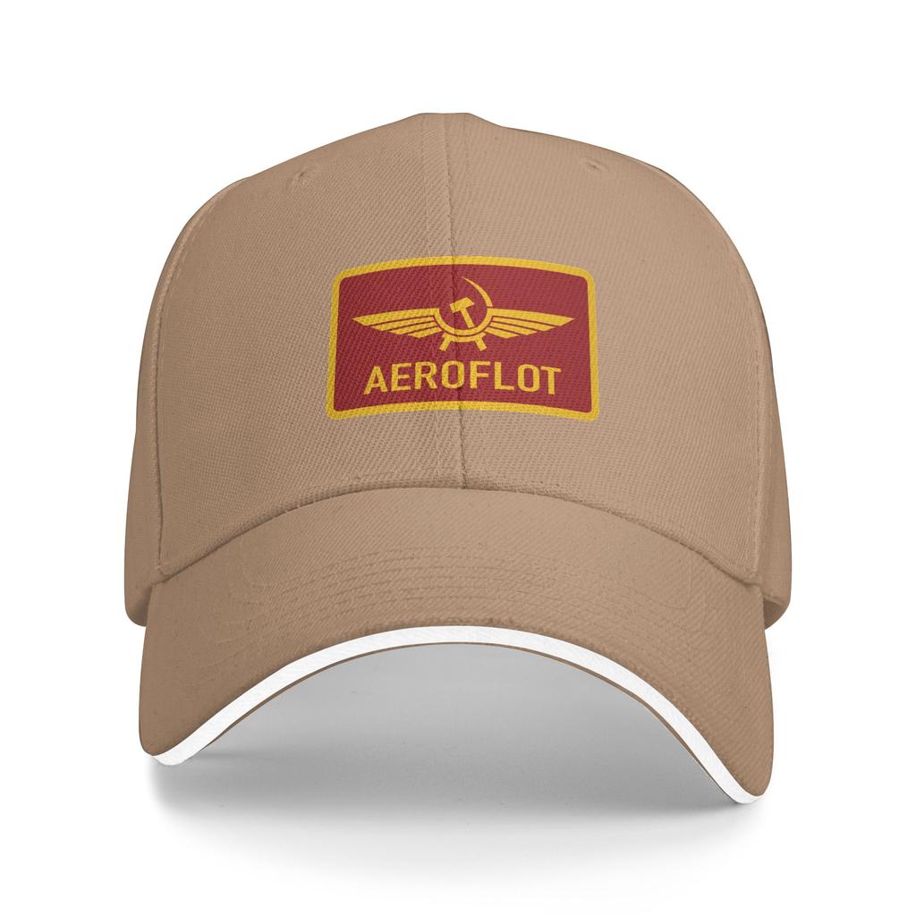 Symbol Aeroflot For Aviation Plane Fan Casual Baseball Cap Outdoor Gym Trucker Hat Spring Dropshipping Women Unisex Yk Cute Caps
