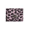 Portable Leopard Print Short Wallet Three-fold Large Capacity Coin Pouch Multiple Card Korean Style Card Bag Women