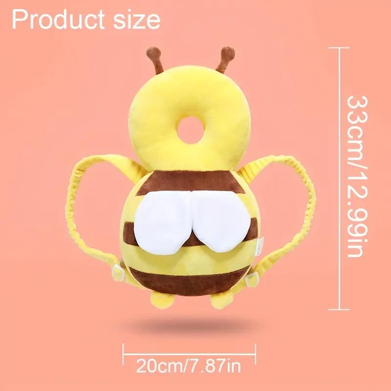 

Подушка-поддержка спины для малыша, защита головы, подушка против падения назад, подушка в виде милой пчелки, мягкая подушка, защита головы для детей, подушки безопасности для ходьбы для малышей