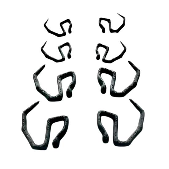 Spider Nose Accessories Realistic 8-Legged Fake Nose Decor for Halloween Costume Cosplay Lightweight Plastic Fun Party Prop