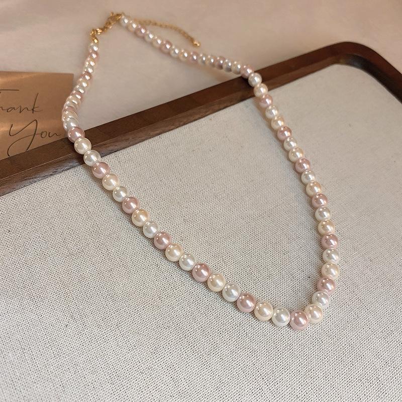 2025 Французское Высококлассное Жемчужное Колье-Ключица: Элегантный, Универсальный Чокер