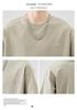 Men's 2025 Summer Cool Combed Cotton Ice Silk Loose Short Sleeve T-shirt