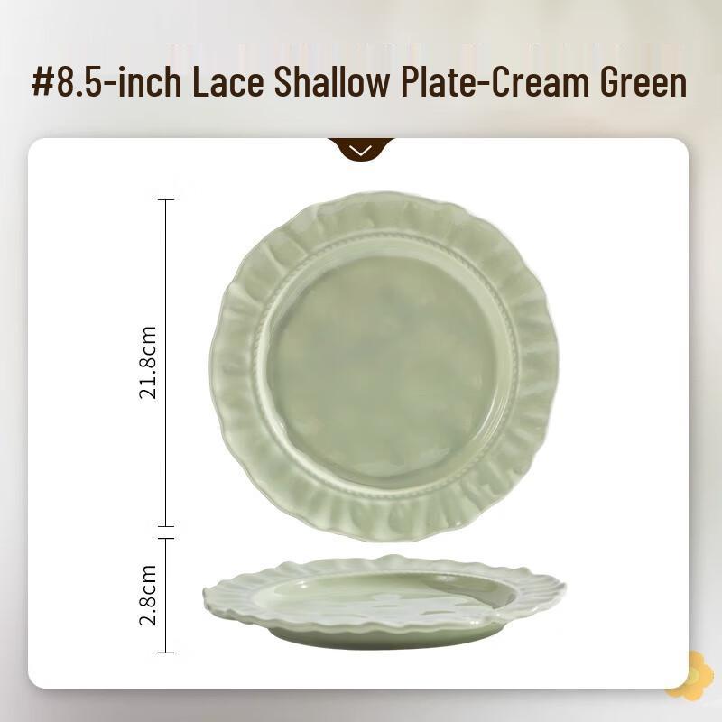 

Mod Lanka Nordic Petal Ceramic Shallow Plate