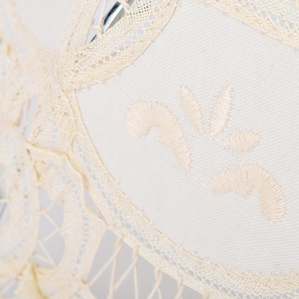Bridal Lace Cotton Umbrella for Wedding Parties Dancing Photography Prop