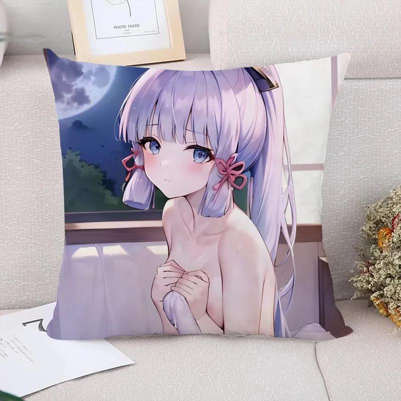 Genshin Impact Decorative Cushions for Sofa Cushion Covers Luxury Pillow Cover  Car Decoration Fall Decor Pilow Cases