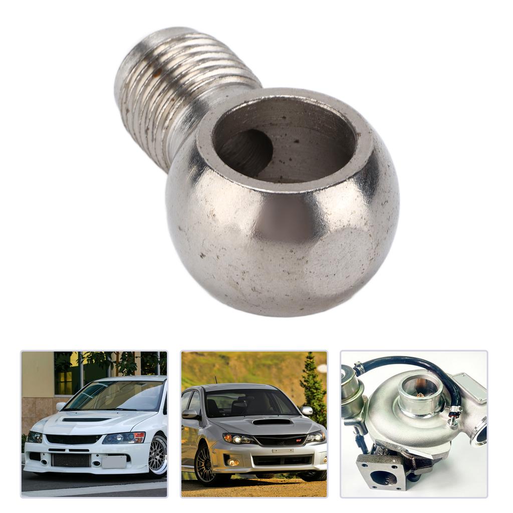 Turbo Banjo Adapter 6AN To M14 304 Stainless Steel Fitting 414‑02101‑007 Car Accessory