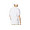 Li-Ning Wade Series International Script Print Round Neck Casual Short Sleeve Drop Shoulder T-Shirt Unisex Tops White AHSS443-2