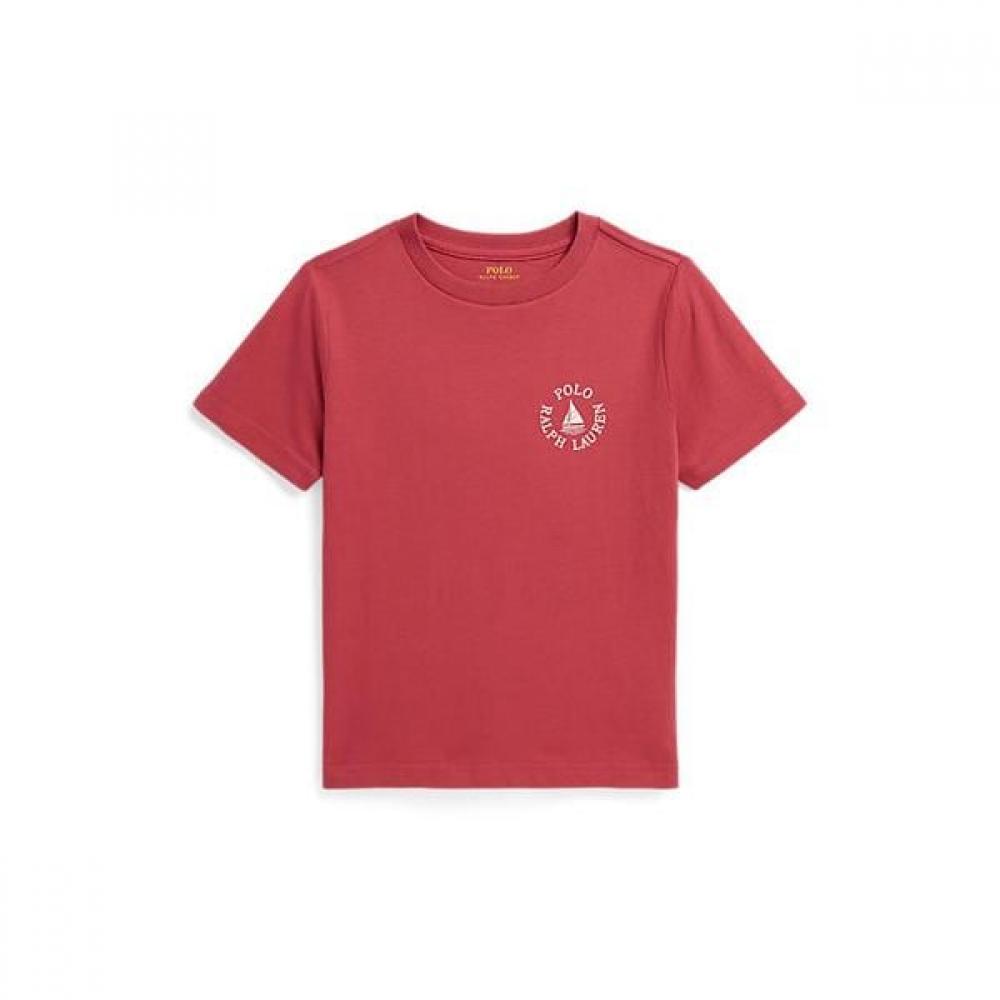 Polo Ralph Lauren Boys Logo Cotton Jersey Tee 2 7 Years  Cwpotshb8021262610 2