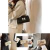Chic Street Style Chain Shoulder Bag Fashion Trendy Small Square Bag For Women