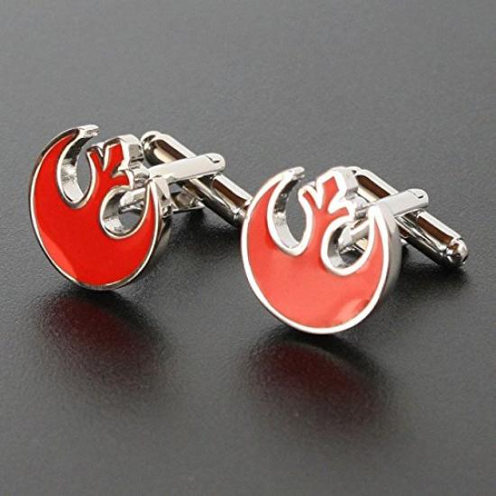 Kamakura Cufflinks Workshop Star Wars Red Rebel Alliance Cufflinks Cf1500