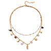Stainless Steel Oil Drip Necklace Boho Style Ocean Style Necklace  Choker Necklace
