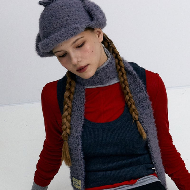 DANCING GRANDMA ANGORA TROOPER : ANGORA GRAY