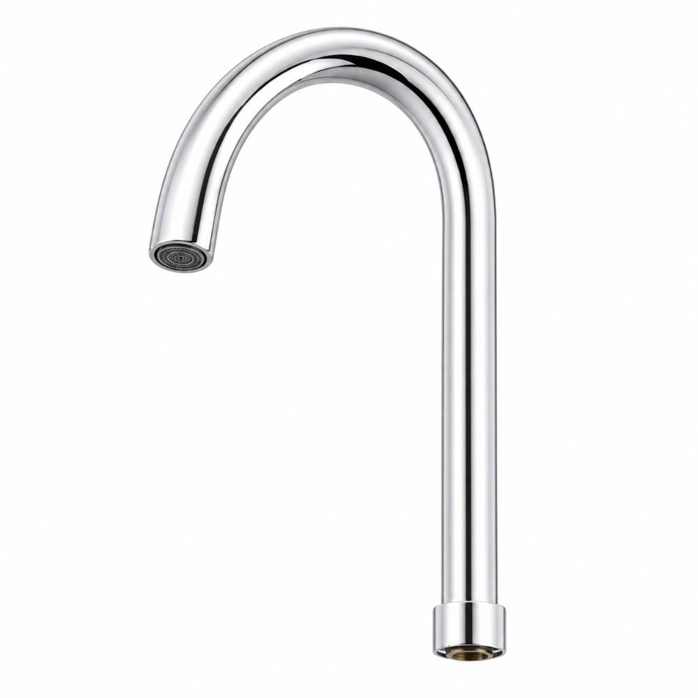 25mm Thread Faucet Elbow Pipe Zinc Alloy Kitchen Faucet Pipe Durable Faucet Outlet Tube Kitchen