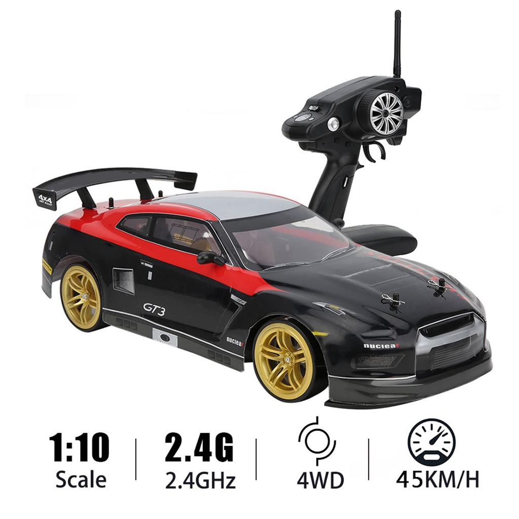 1:10 2.4G RC Car Drift Racing Car Children Kid Remote Control Vehicle Toys GiftsSingle Battery