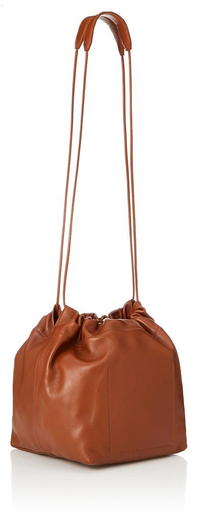 Shoulder Bag 853407WUB70052 Drawstring Small Crossbody DarkBrown [Jil Sander] Women's [Item]