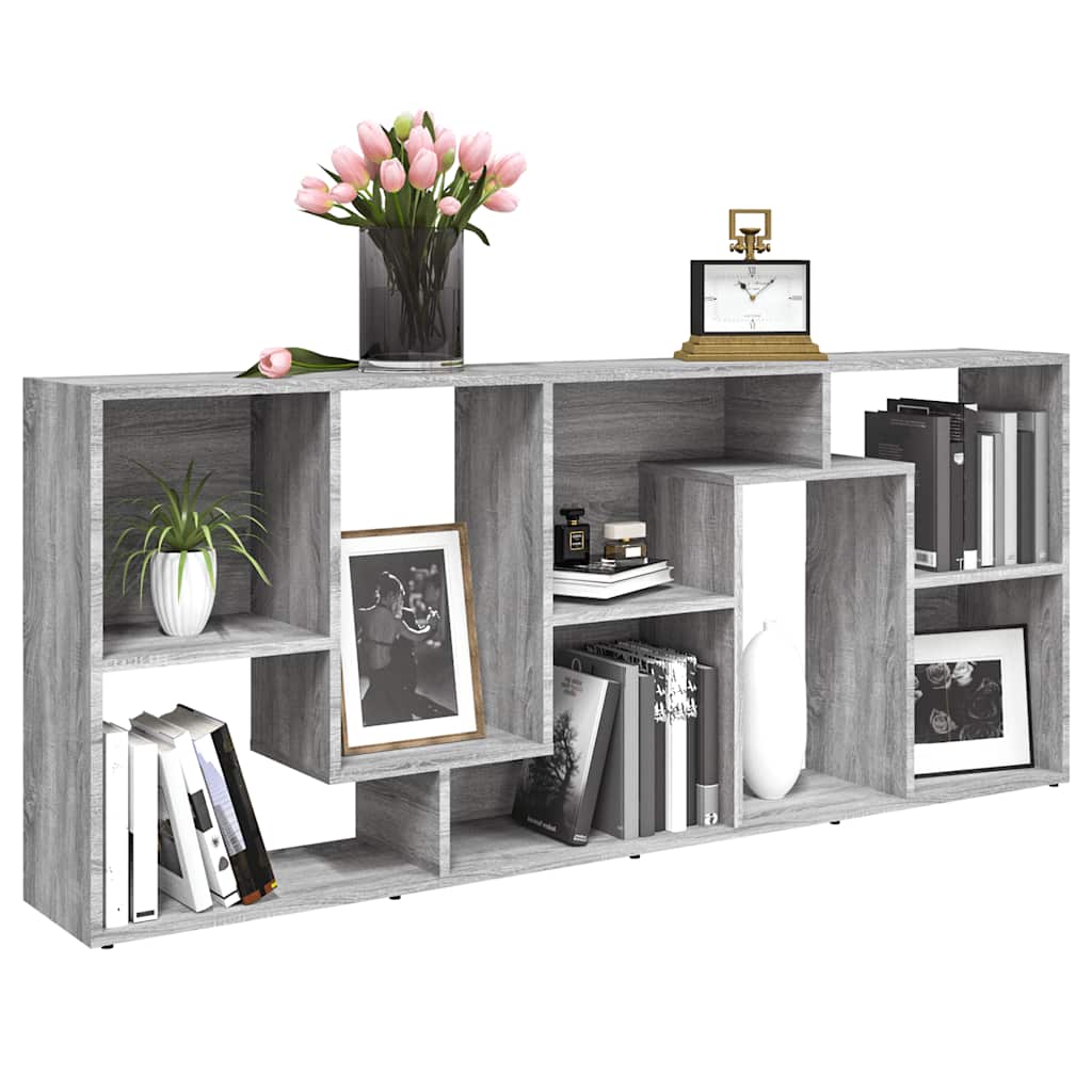 Bookshelf Gray Sonoma 67 x 24 x 161 cm Particleboard