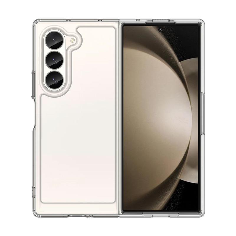 Samsung Galaxy Z Fold6 Case, Clear Transparent Phone Case Cover for Samsung Galaxy Z Fold6 белый