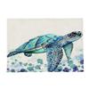Ocean Animal Sea Turtle Placemat Non-Slip Washable Place Mat for Home Party Dining Tables Wedding Kitchen Banquets Decor