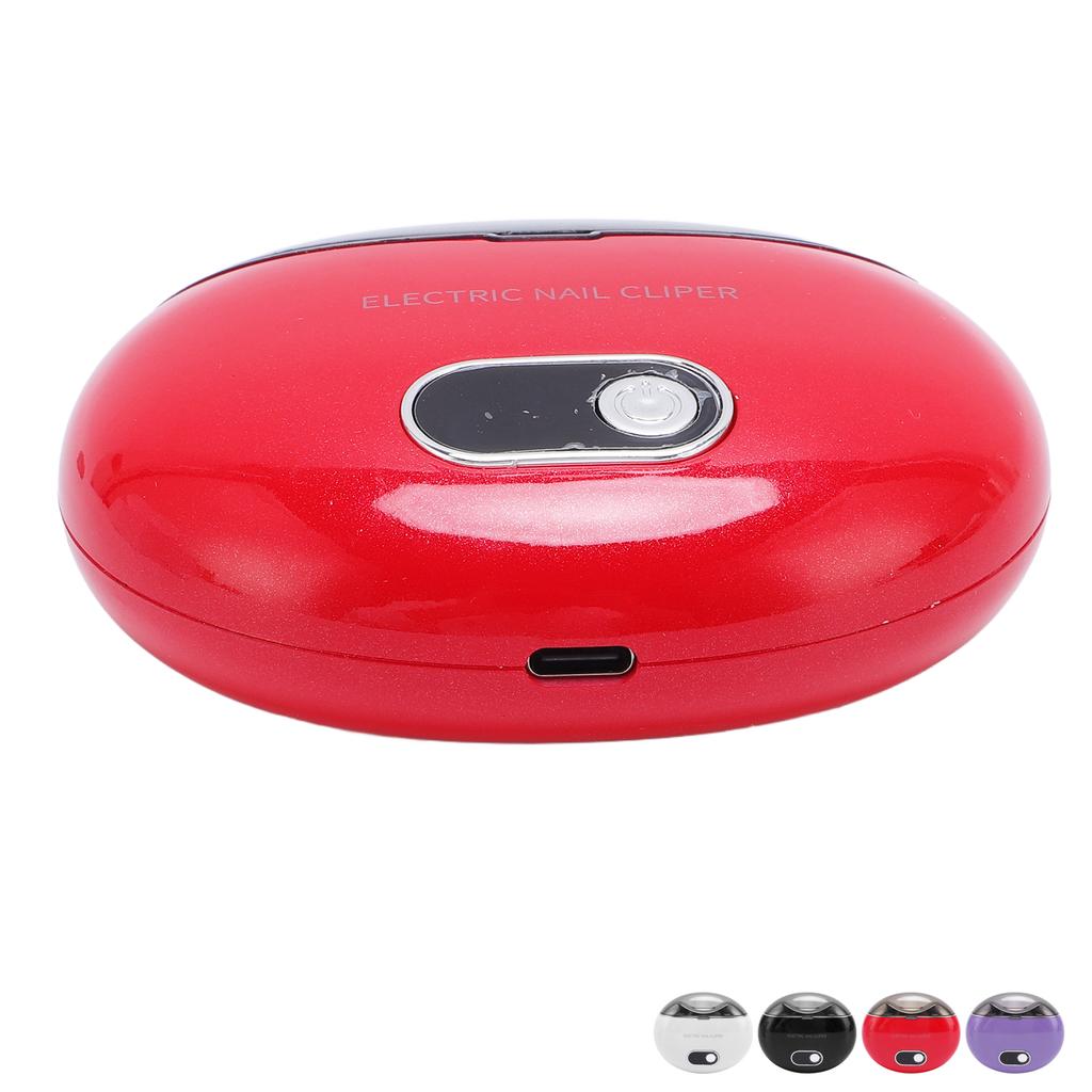 3 Gears Automatic Electric Nail Clipper Low Noise Nail Clip Storage Safety Electric Nail Trimmer For