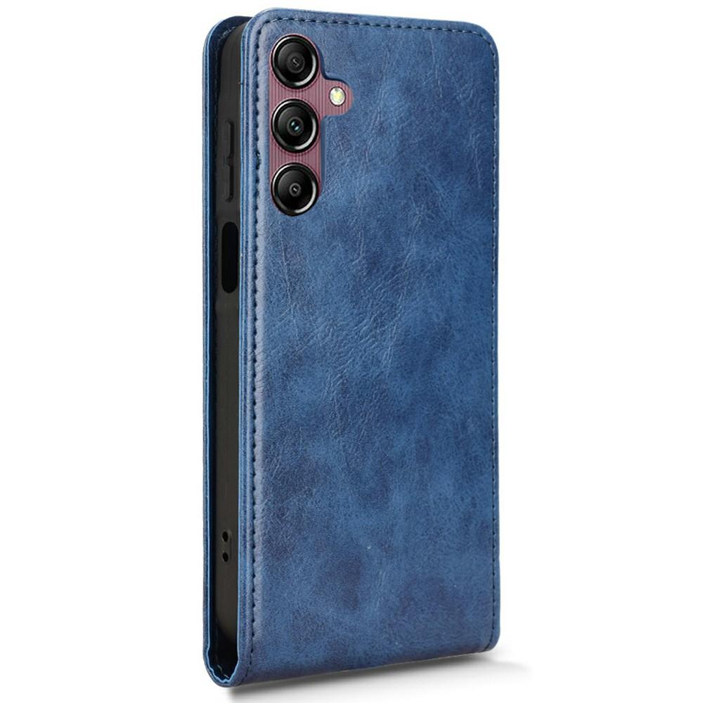 For Samsung Galaxy A15 5G/4G Case with Card Slot Magnetic Vertical Flip Leather Phone Cover