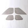 For Mitsubishi Outlander   2024 Interior Car Door Audio Speaker Cover Sticker Panel Loudspeaker Horn Trims Accessories