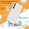 AMORUS Für Samsung Galaxy A25 5G (Global) (161 mm) Hülle Weiches TPU Harte PC Rückseite Stoßfestes Handycover