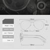 Men and Women Polarized Sunglasses Aviation Sung Glasses for Small Face Retro Male Pilot Sunglasses UV400  Hombre
