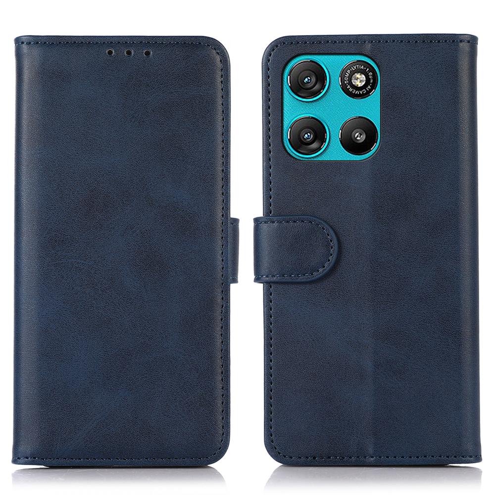 Phone Case For Motorola Moto G67 Power 5G/G57 Power 5G Cowhide Texture Leather Wallet Phone Cover with Stand