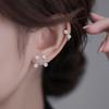 Ear hole medical titanium steel super flash earrings women's earbone nails men's new trendy titanium alloy earrings earrings earrings