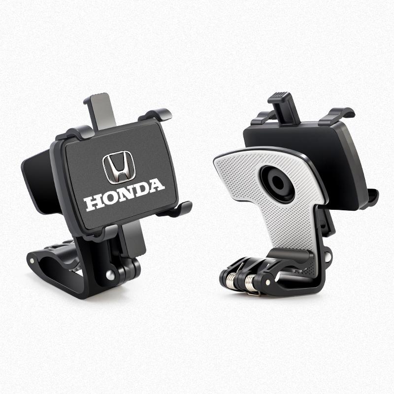 AGZ1 Dashboard Car Phone Holder Sun Visor Rearview Mirror 1200 Rotation Bracket For Honda Civic FIT Accord Prelude CRV 5th City CRZ