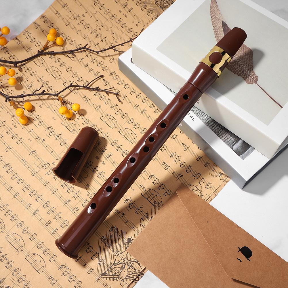 8- Hole Portable Saxophone Lightweight Compact Saxophone ABS Mini Saxophone Instrument Woodwind Musical Instruments Accessories