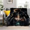 Cloud's Fantasy Journey Game Blanket Lightweight Ideal Bedding Blanket Perfect for Travel, Camping, Living Rooms, Offices, Sofas, Fan Christmas gift