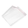 White Pearlescent Bubble Envelope: Waterproof, Shockproof Packaging for Clothing and Logistics.