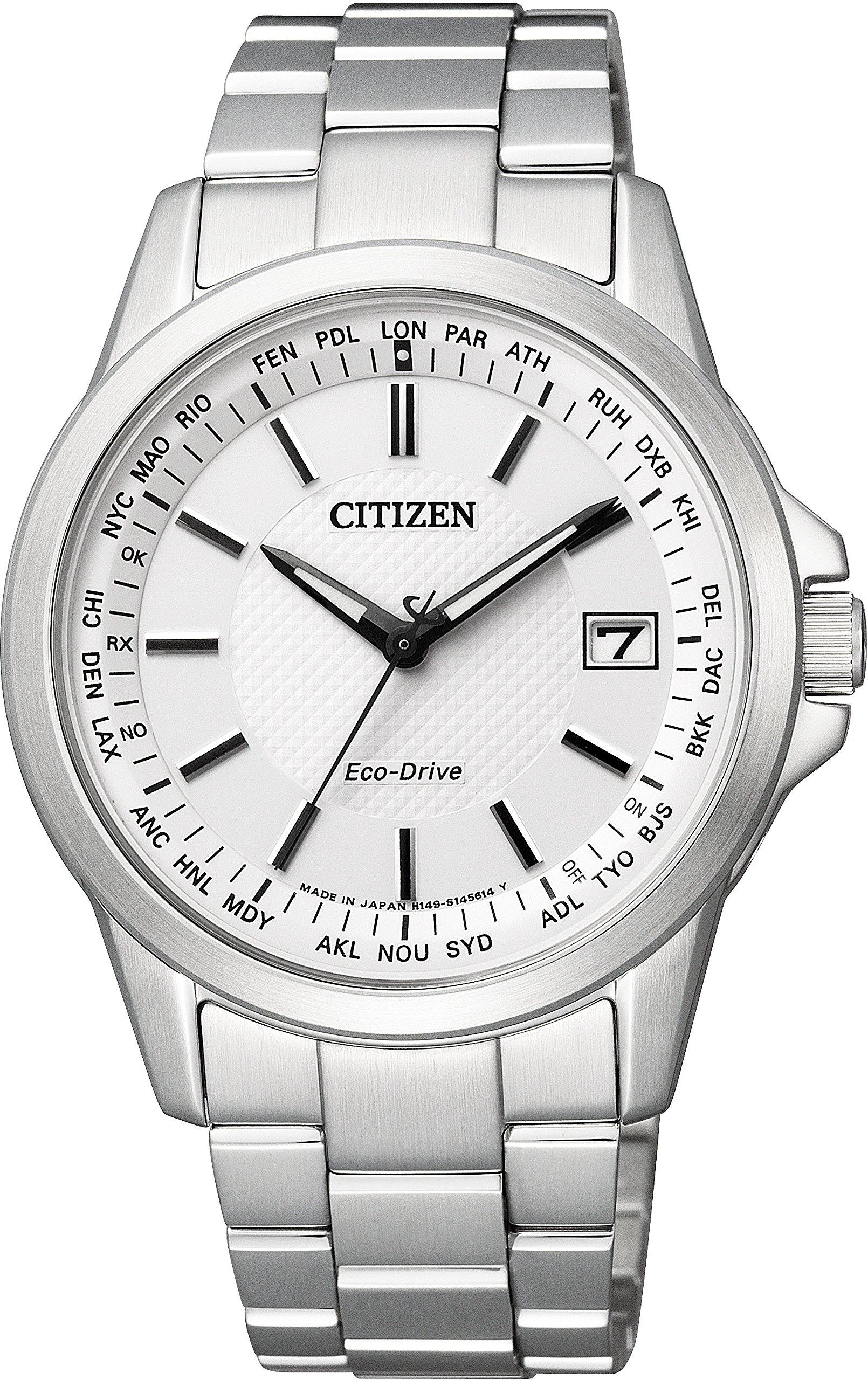 

[CITIZEN] Eco-Drive Radio Direct Flight Hand Display Pair Model CB1090-59A Men s Watch