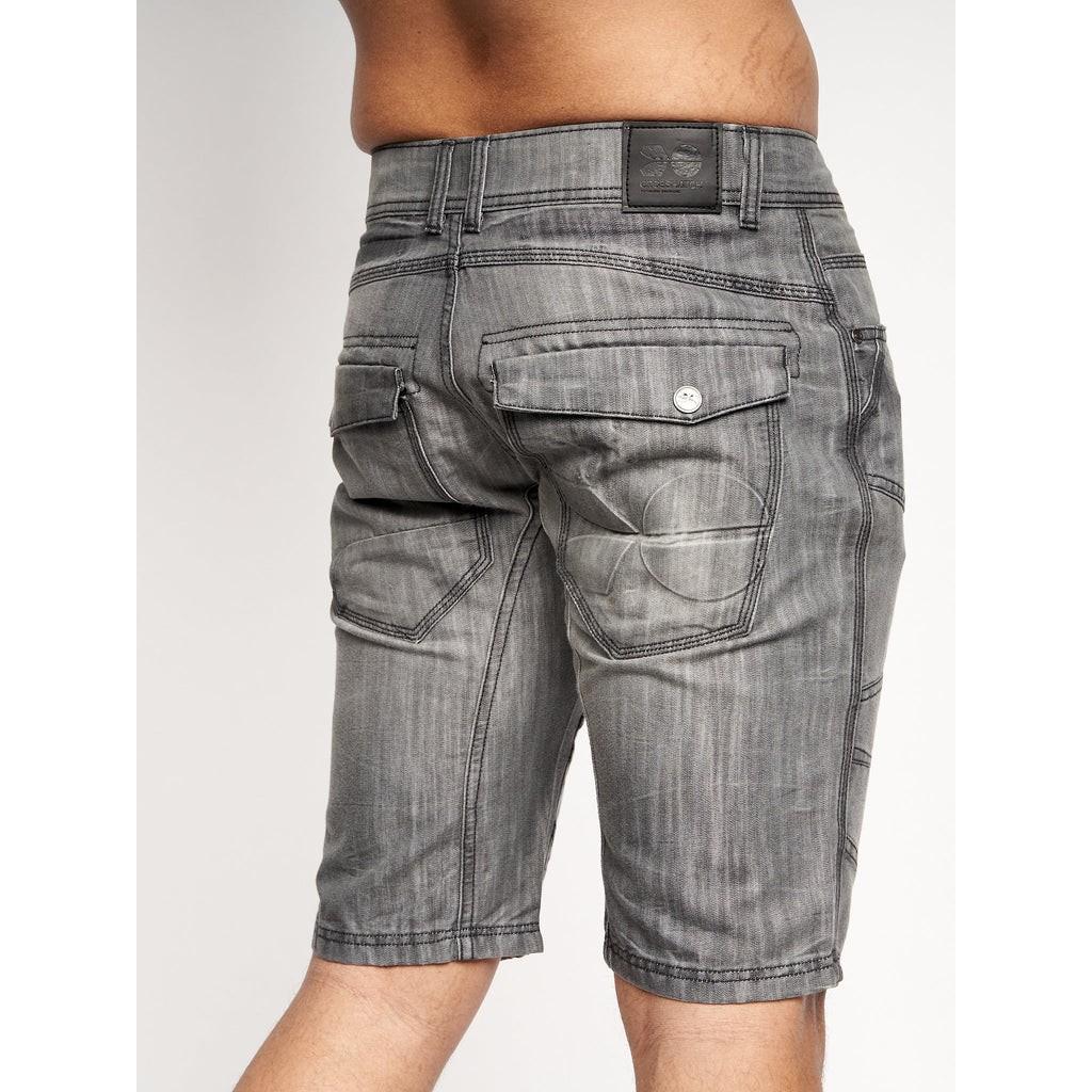 Crosshatch Mens Winston MVE Denim Shorts