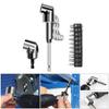 105 Degree Right Angle Driver Drilling and Driving Power Screwdriver Drill Attachment Adapter 1/4inch Hex Quick Changes